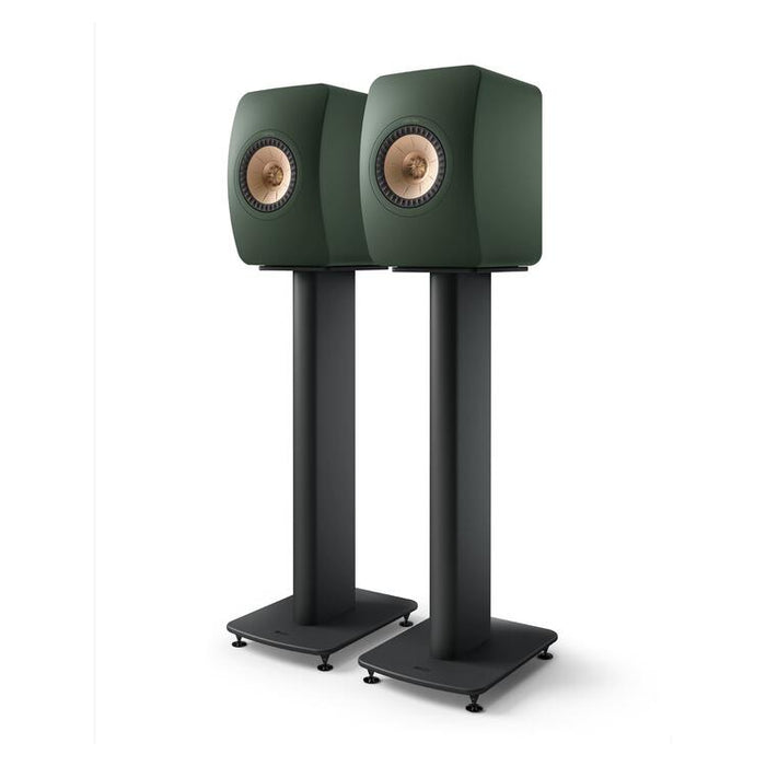 KEF LS50 META | Uni-Q 12th Generation HiFi Speakers - Bass reflex 2-way - Metamaterial absorption technology - Moss Green - Pair-Sonxplus St-Georges