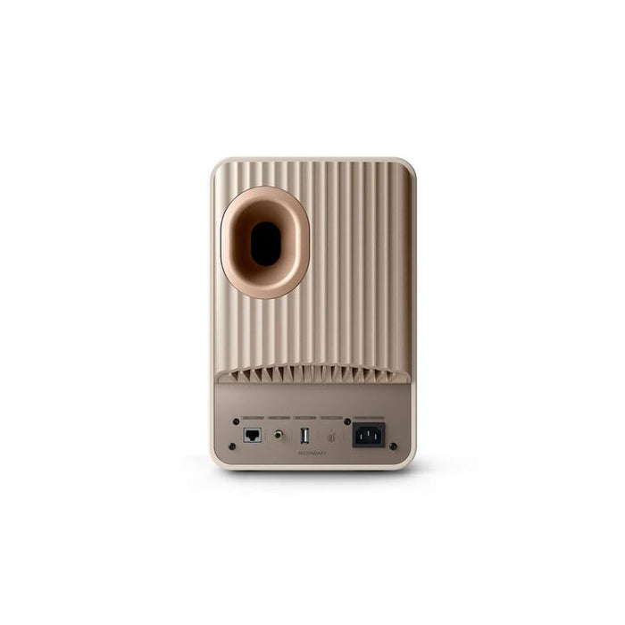 KEF LS50 WIRELESS II | Wireless HiFi Speakers - Metamaterial Absorption - Sand Shell - Pair-Sonxplus St-Georges
