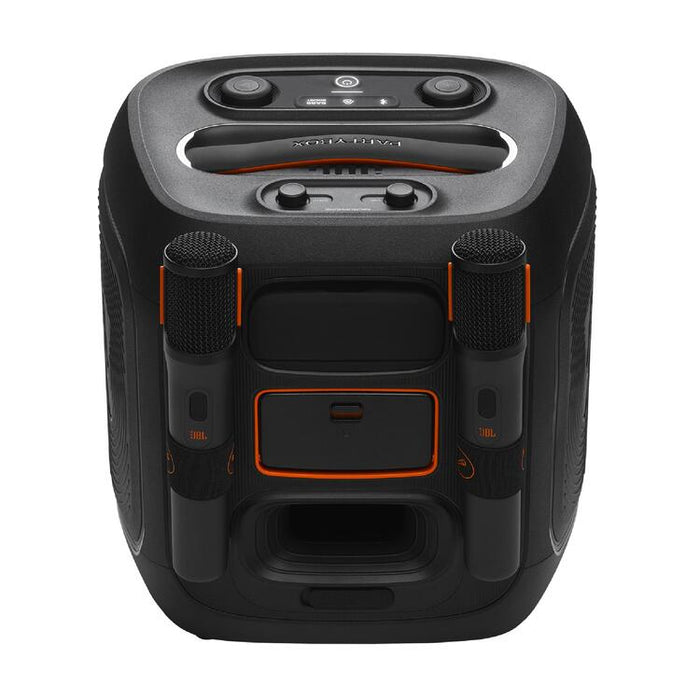 JBL PartyBox Encore 2 | Portable Speaker - Wireless - Bluetooth - 100 W - 2 Microphones included - Black-Sonxplus St-Georges
