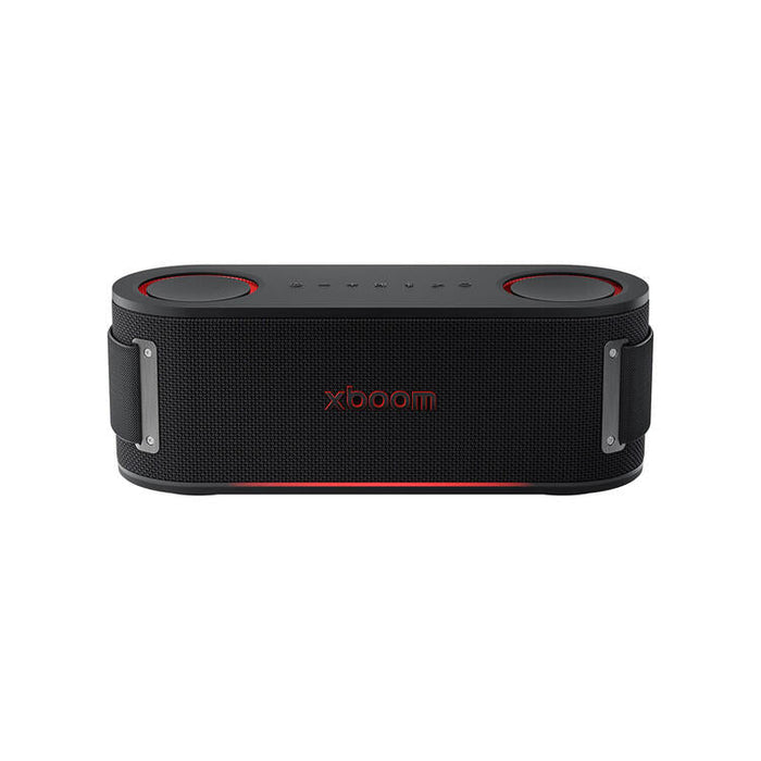 LG xboom Bounce | Portable Speaker - Bluetooth - IP67 - AI Lighting - Black-Sonxplus St-Georges
