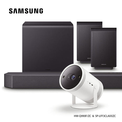 Samsung HW-Q990F + SP-LFF3CLAXXZC | Samsung Home Cinema Ultimate-Sonxplus St-Georges set