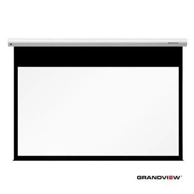 GRANDVIEW GV-RCM135 | Motorized Cyber Screen - Recessed - 135" - Ratio 16:9-Sonxplus St-Georges