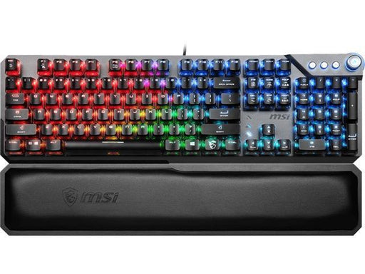 MSI GK71 Vigor | Backlit Keyboard - 104 Keys - Lightweight and linear - Black-Sonxplus St-Georges