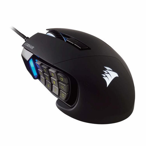 Corsair SCIMITAR PRO | Gaming mouse - 16K DPI - Macrokeys slider - RGB - Black-Sonxplus St-Georges