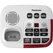 Panasonic KX-TGM490S | Cordless phone - 1 handset - Answering machine - Amplified 3X - Silver-Sonxplus St-Georges