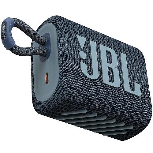 JBL GO3 | Mini portable Bluetooth speaker - Waterproof - Blue-Sonxplus St-Georges