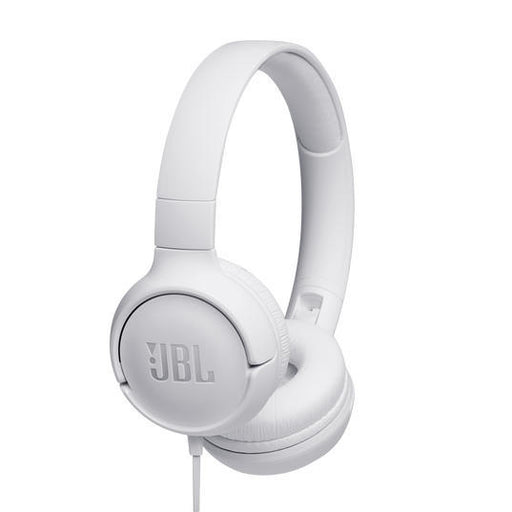 JBL Tune 500 | Wired on-ear headphones - White-Sonxplus St-Georges