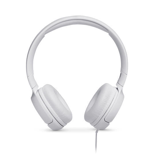 JBL Tune 500 | Wired on-ear headphones - White-Sonxplus St-Georges