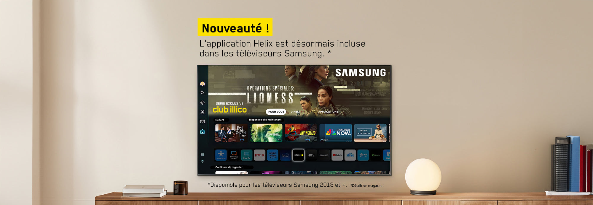 Helix application with Samsung | SONXPLUS St-Georges