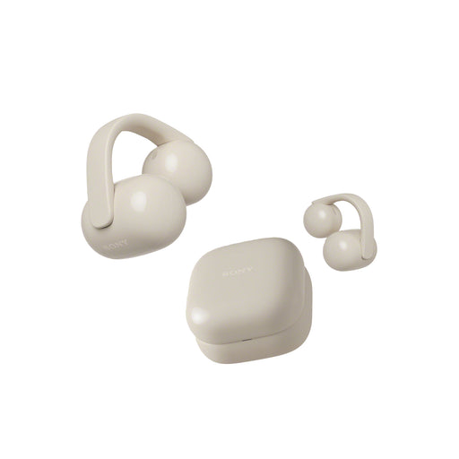 Sony Linkbuds Clip | In-ear headphones - Wireless - Cream-Sonxplus St-Georges