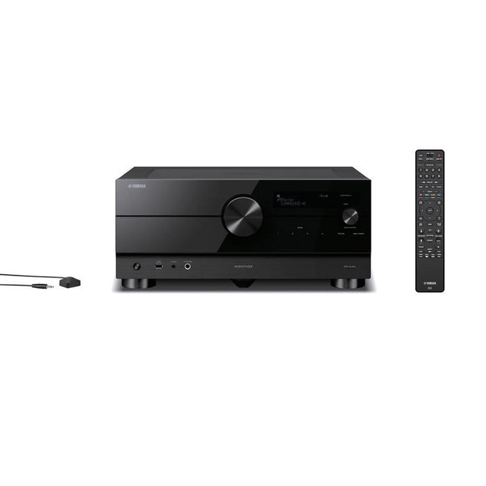 Yamaha RXA4A | 7.2 Home Theater AV Receiver - Aventage Series - HDMI 8K - MusicCast - HDR10+ - 100W at 7.2 channels - Zone 2 - Black-Sonxplus St-Georges