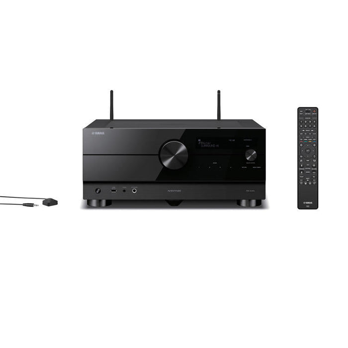 Yamaha RXA4A | 7.2 Home Theater AV Receiver - Aventage Series - HDMI 8K - MusicCast - HDR10+ - 100W at 7.2 channels - Zone 2 - Black-Sonxplus St-Georges