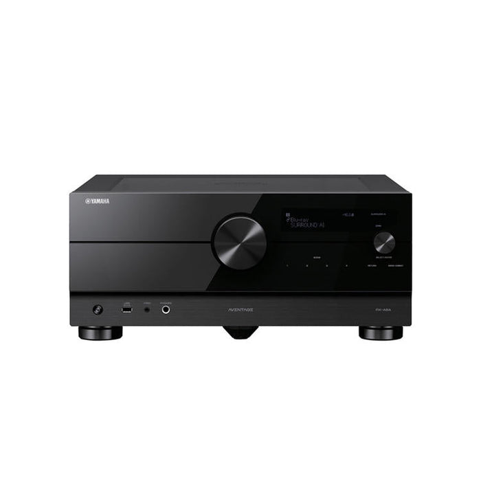 Yamaha RXA8A | 11.2 Home Theater AV Receiver - Aventage Series - HDMI 8K - MusicCast - HDR10+ - 150W X 11 with Zone 3 - Black-Sonxplus St-Georges