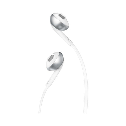 JBL Tune 205 | Wired in-ear headphones - JBL Pure Bass - Microphone - Chrome-Sonxplus St-Georges