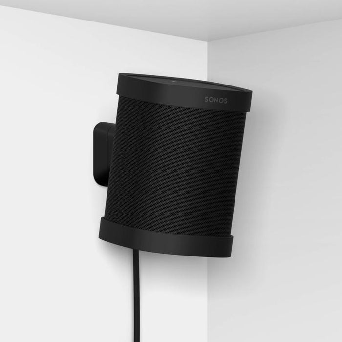 Sonos S1WMPWW1BLK | Wall Bracket for One and One SL Speakers - Black - Pair-Sonxplus St-Georges