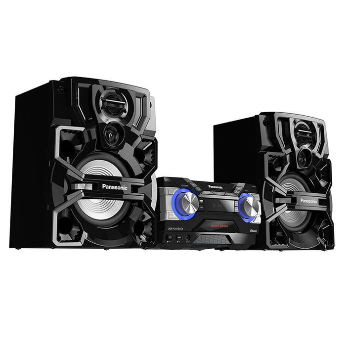 Panasonic SC-AKX640K | CD Stereo - Bluetooth - AIRQUAKE BASS - Bi-Amp - DJ Jukebox - Multicolor LED lighting-Sonxplus St-Georges