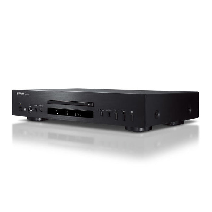 Yamaha CD-S303 | CD Player - High Quality - USB Plug - Pure Direct - Intelligent Digital Servo - Black-Sonxplus St-Georges