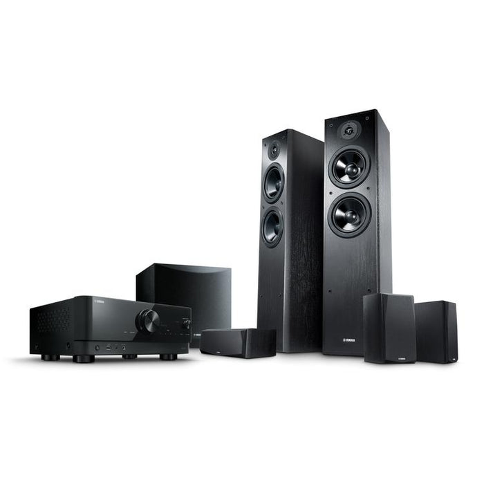 Yamaha YHTB4A | Home Theater Package - MusicCast - RX-V4A + NS51Pack + NSSW050-Sonxplus St-Georges