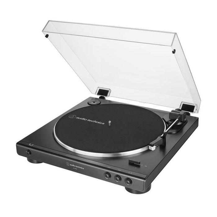 Audio-Technica AT-LP60XBK | Stereo Turntable - Belt Drive - Fully Automatic - Black-Sonxplus St-Georges