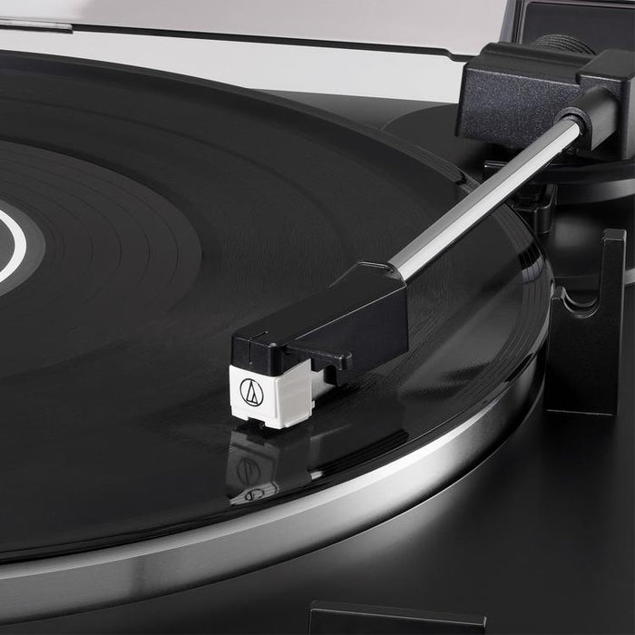 Audio-Technica AT-LP60XBK | Stereo Turntable - Belt Drive - Fully Automatic - Black-Sonxplus St-Georges