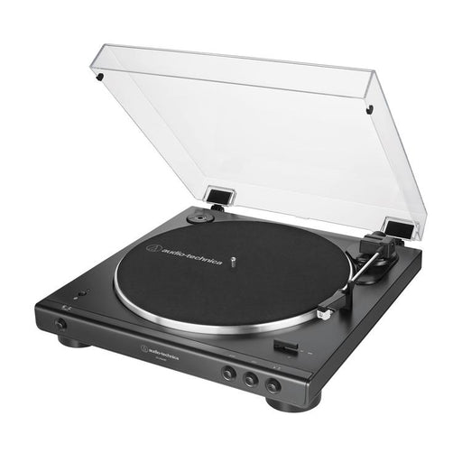 Audio-Technica AT-LP60XBTBK | Turntable Stereo - Wireless - Bluetooth - Belt Drive - Fully Automatic - Black-Sonxplus St-Georges