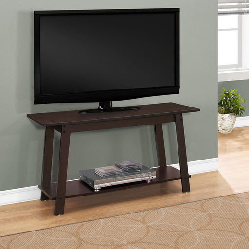 Monarch Specialties I 2735 | TV stand - 42" - Espresso-Sonxplus St-Georges