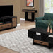 Monarch Specialties I 2803 | TV stand - 48" - With storage - Imitation wood - Brown/Black-Sonxplus St-Georges