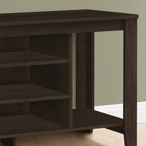 Monarch Specialties I 3529 | TV Stand - 48" - Espresso-Sonxplus St-Georges