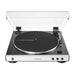 Audio-Technica AT-LP60XBT | Turntable Stereo - Wireless - Bluetooth - Belt Drive - Fully Automatic - White-Sonxplus St-Georges