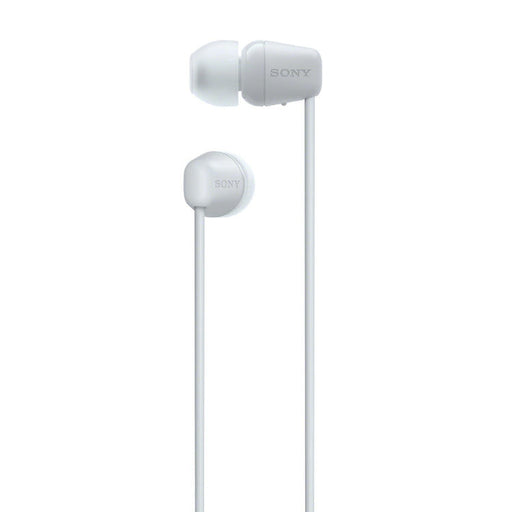 Sony WI-C100 | In-ear headphones - Wireless - Bluetooth - Around the neck - Microphone - IPX4 - White-Sonxplus St-Georges