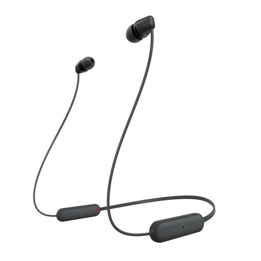 Sony WI-C100 | In-ear headphones - Wireless - Bluetooth - Around the neck - Microphone - IPX4 - Black-Sonxplus St-Georges