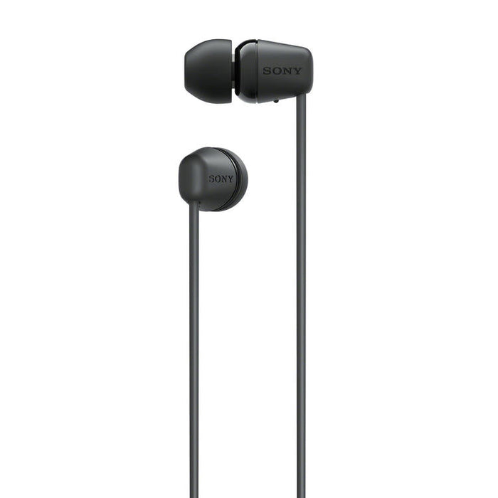 Sony WI-C100 | In-ear headphones - Wireless - Bluetooth - Around the neck - Microphone - IPX4 - Black-Sonxplus St-Georges