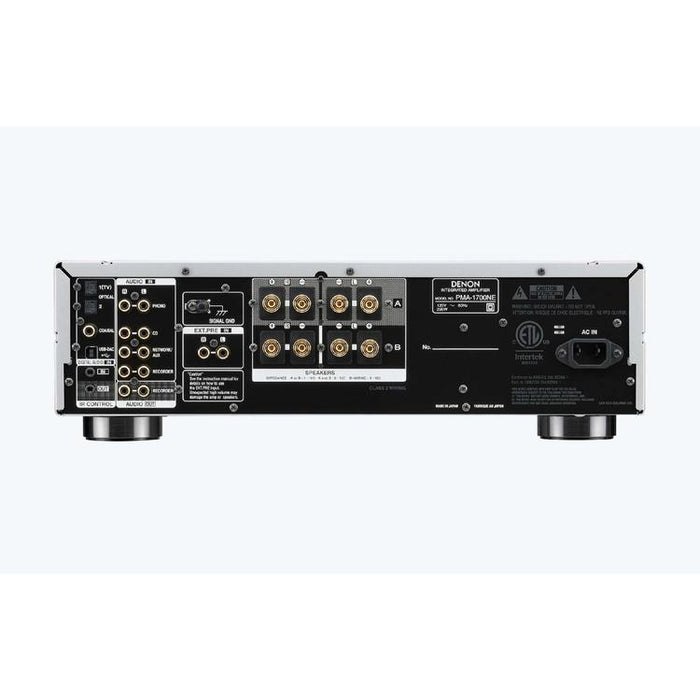 Denon PMA-1700NE | Integrated Amplifier - 140W - Push-pull MOS circuit - Silver-Sonxplus St-Georges