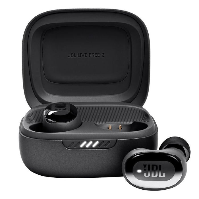 JBL Live Free 2 | In-Ear Headphones - 100% Wireless - Bluetooth - Smart Ambient - Microphones - Black-Sonxplus St-Georges