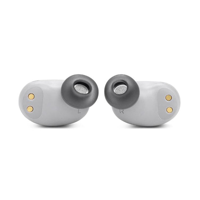 JBL Live Free 2 | In-Ear Headphones - 100% Wireless - Bluetooth - Smart Ambient - Microphones - Silver-Sonxplus St-Georges