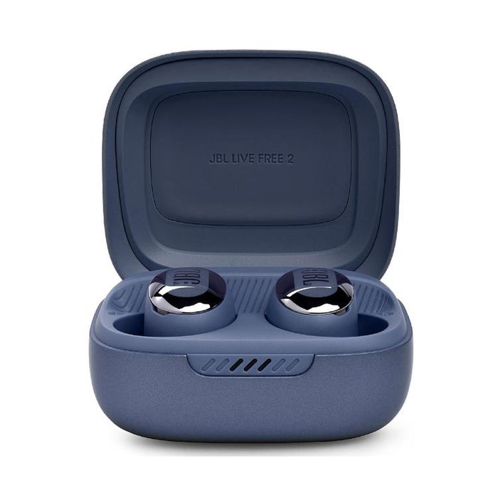 JBL Live Free 2 | In-Ear Headphones - 100% Wireless - Bluetooth - Smart Ambient - Microphones - Bleu-Sonxplus St-Georges