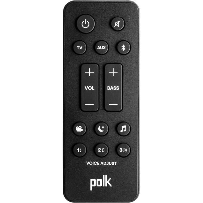 Polk Signa S4 | 3.1.2 Soundbar Dolby Atmos Certified - With Wireless Subwoofer - Bluetooth - Home Theater Experience - Voice Adjust - Black-Sonxplus St-Georges