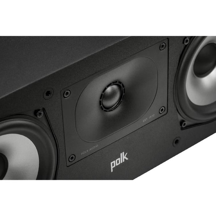 Polk Monitor XT30 | Center speaker - Hi-Res Audio certified - Black-Sonxplus St-Georges