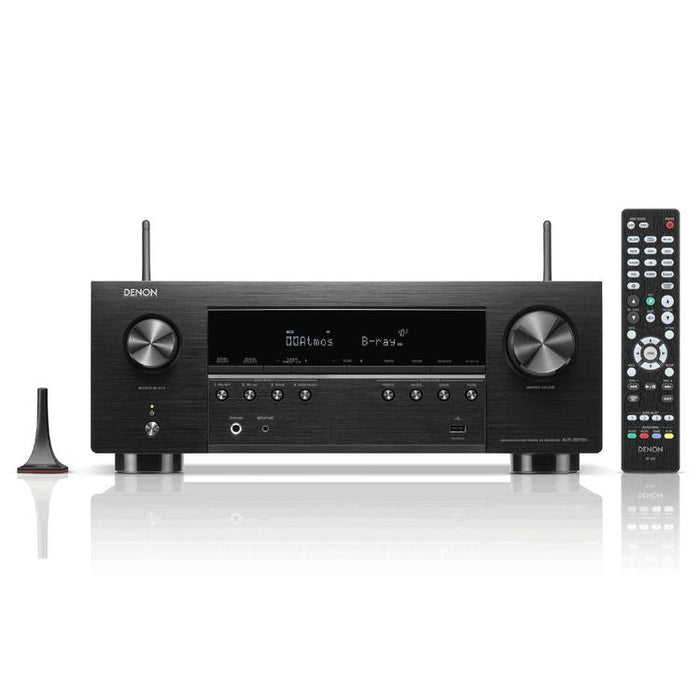 Denon AVRS970H | AV receiver - 7.2 channel amplification - Home theater - 8K - HEOS - Black-Sonxplus St-Georges