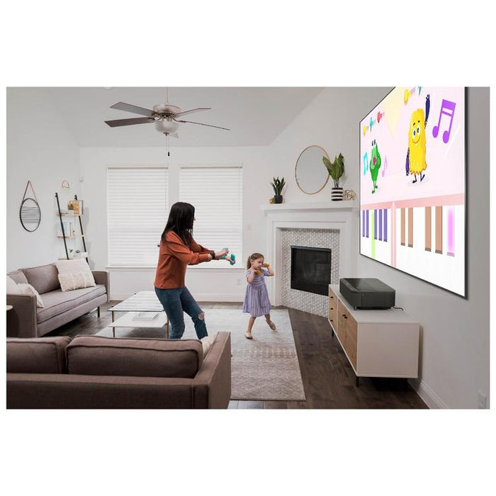 Epson EpiqVision Ultra LS800 | Intelligent multimedia laser projector - Very short throw 3LCD technology - 3 chips - 16:9 - 4K Pro-UHD - Black-Sonxplus St-Georges