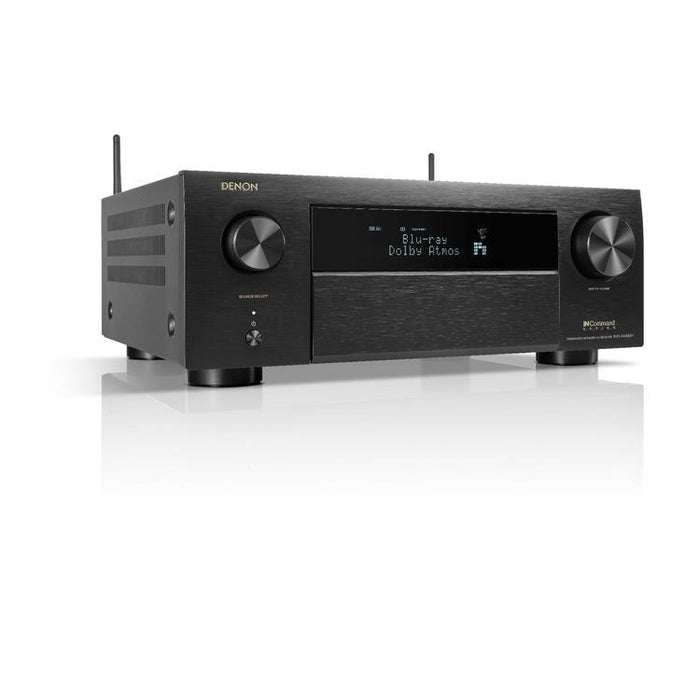 Denon AVRX4800H | 9.4 channel AV receiver - 8K - Auro 3D - Home theater - HEOS - Black-Sonxplus St-Georges