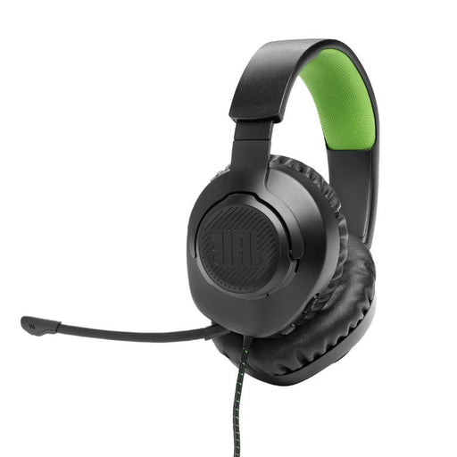 JBL Quantum 100X | Wired circumaural gaming headset - For X-box Console - Black/Green-Sonxplus St-Georges