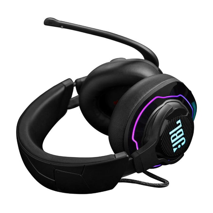 JBL Quantum 910 | Pro circumaural gaming headphones - Wireless - RGB lighting - Noise reduction - Black-Sonxplus St-Georges