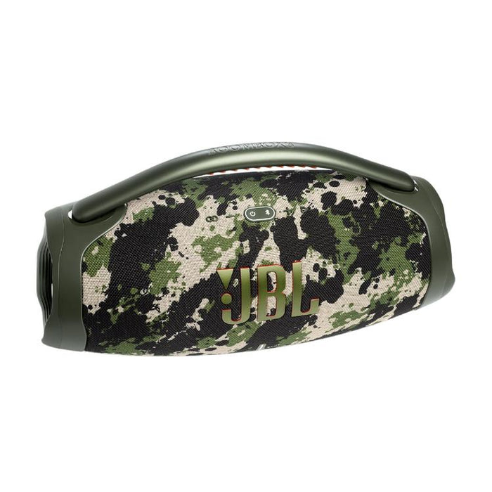 JBL Boombox 3 | Portable Speaker - Bluetooth - IP67 - 3 Channels - Camouflage-Sonxplus St-Georges