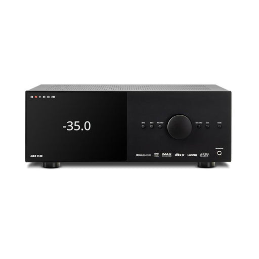 Anthem MRX 1140 8K | Home theater receiver - 15.2 channel preamplifier and 11 channel amplifier - 140 W - Black-Sonxplus St-Georges