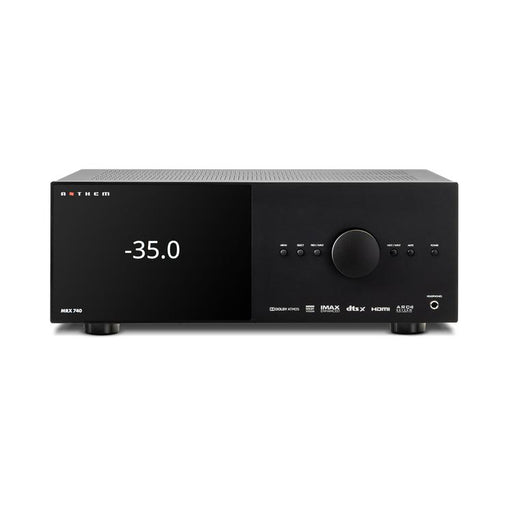 Anthem MRX 740 8K | Home theater receiver - 11.2 channel preamplifier and 7 channel amplifier - 140 W - Black-Sonxplus St-Georges