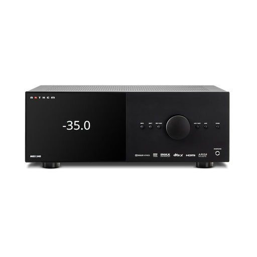 Anthem MRX 540 8K | Home theater receiver - 7.2 channel preamplifier and 5 channel amplifier - 100 W - Black-Sonxplus St-Georges