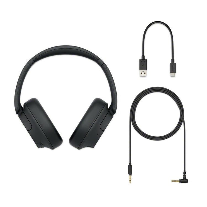 Sony WH-CH720N | Around-ear headphones - Wireless - Bluetooth - Noise reduction - Up to 35 hours battery life - Microphone - Black-Sonxplus St-Georges