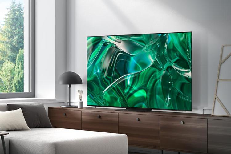 Samsung QN65S95CAFXZC | 65" Smart TV S95C Series - OLED - 4K - Quantum HDR OLED+-Sonxplus St-Georges