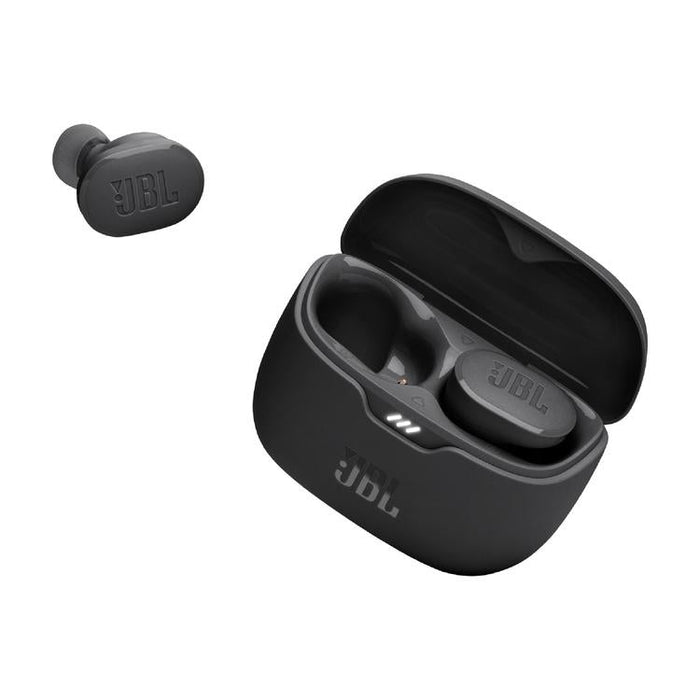 JBL Tune Buds | In-Ear Headphones - 100% Wireless - Bluetooth - Noise reduction - 4 microphones - Black-Sonxplus St-Georges